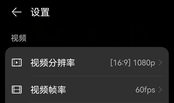 調整視頻播放設置