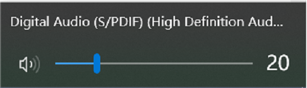 檢查音量控制
