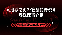 《地獄之刃2:塞娜的傳說》游戲配置介紹，分辨率可達(dá)4K高特效